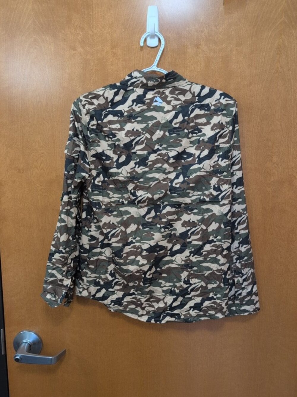 Ocean + Coast Shirt Youth L Camouflage Pattern Long Sleeve Fishing NWT - Picture 8 of 11